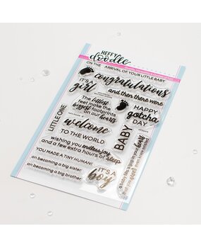 Heffy Doodle New Arrival Sentiment Clear Stamps (HFD0479) (OUTLET) Heffy Doodle New Arrival Sentiment Clear Stamps (HFD0479) (OUTLET)