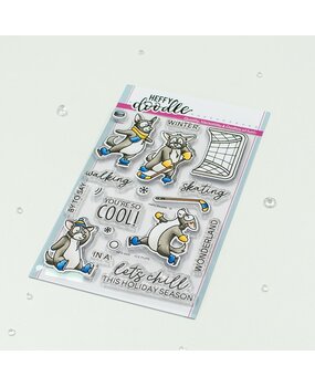 Heffy Doodle Ice Pups Clear Stamps (HFD0510) (OUTLET) Heffy Doodle Ice Pups Clear Stamps (HFD0510) (OUTLET)