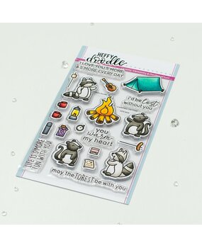 Heffy Doodle Camping Critters Clear Stamps (HFD0525) (OUTLET) Heffy Doodle Camping Critters Clear Stamps (HFD0525) (OUTLET)