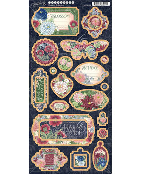 Graphic 45 Blossom Chipboard (4502162) (OUTLET)