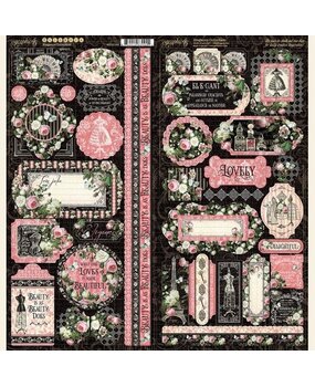 Graphic 45 Elegance Stickers (4502198) (OUTLET) Graphic 45 Elegance Stickers (4502198) (OUTLET)