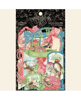Graphic 45 Bird Watcher Die-cut Assortment (4502216) (OUTLET) Graphic 45 Bird Watcher Die-cut Assortment (4502216) (OUTLET)