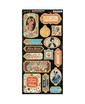 Graphic 45 Well Groomed Chipboard (4502268) (OUTLET) Graphic 45 Well Groomed Chipboard (4502268) (OUTLET)