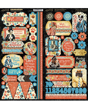 Graphic 45 Well Groomed Stickers (4502269) (OUTLET) Graphic 45 Well Groomed Stickers (4502269) (OUTLET)