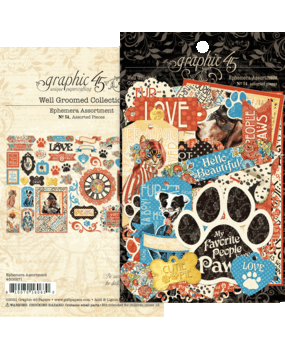 Graphic 45 Well Groomed Die-cut Assortment (4502271) (OUTLET) Graphic 45 Well Groomed Die-cut Assortment (4502271) (OUTLET)