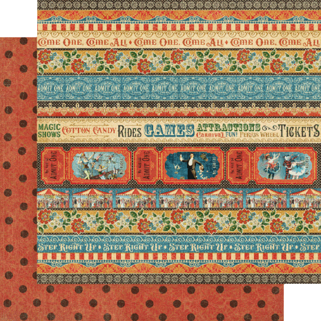 Graphic 45 Come One, Come All! 8x8 Inch Paper Pad (4502307) (OUTLET) Graphic 45 Come One, Come All! 8x8 Inch Paper Pad (4502307) (OUTLET)