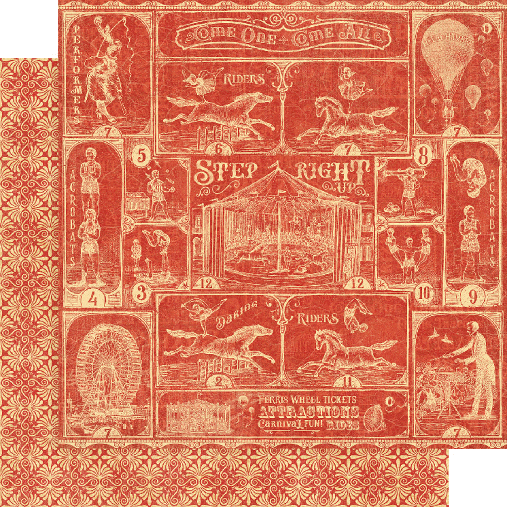 Graphic 45 Come One, Come All! 8x8 Inch Paper Pad (4502307) (OUTLET) Graphic 45 Come One, Come All! 8x8 Inch Paper Pad (4502307) (OUTLET)