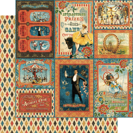 Graphic 45 Come One, Come All! 8x8 Inch Paper Pad (4502307) (OUTLET) Graphic 45 Come One, Come All! 8x8 Inch Paper Pad (4502307) (OUTLET)