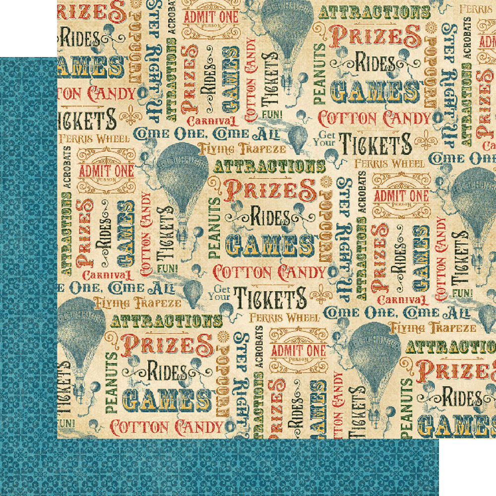 Graphic 45 Come One, Come All! 12x12 Inch Collection Pack (4502308) (OUTLET) Graphic 45 Come One, Come All! 12x12 Inch Collection Pack (4502308) (OUTLET)