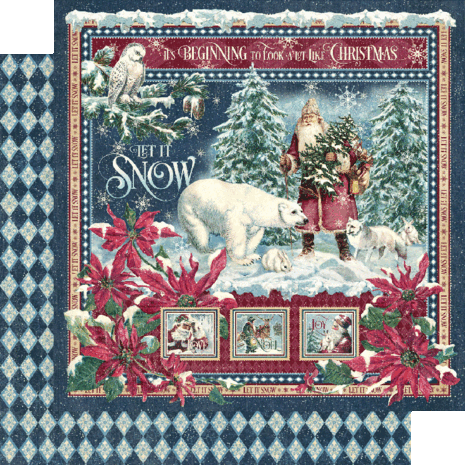 Graphic 45 Let it Snow 12x12 Inch Collection Pack (4502323) (OUTLET) Graphic 45 Let it Snow 12x12 Inch Collection Pack (4502323) (OUTLET)