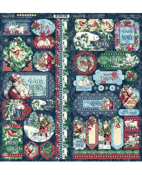 Graphic 45 Let it Snow Stickers (4502326) (OUTLET) Graphic 45 Let it Snow Stickers (4502326) (OUTLET)