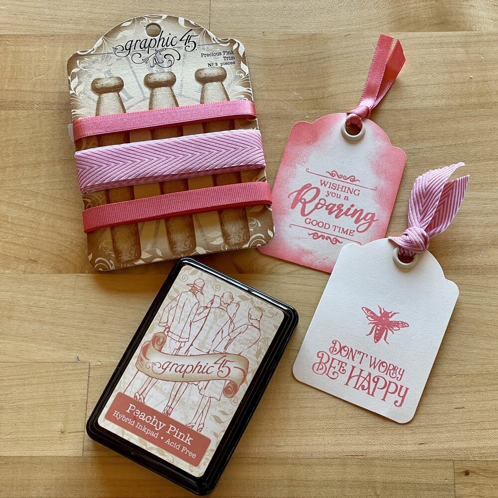 Graphic 45 Hybrid Inkpad Peachy Pink (4502391) (OUTLET) Graphic 45 Hybrid Inkpad Peachy Pink (4502391) (OUTLET)