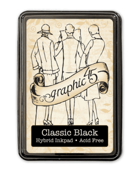 Graphic 45 Hybrid Inkpad Classic Black (4502395) (OUTLET) Graphic 45 Hybrid Inkpad Classic Black (4502395) (OUTLET)