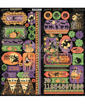 Graphic 45 Charmed Stickers (4502473) (OUTLET) Graphic 45 Charmed Stickers (4502473) (OUTLET)