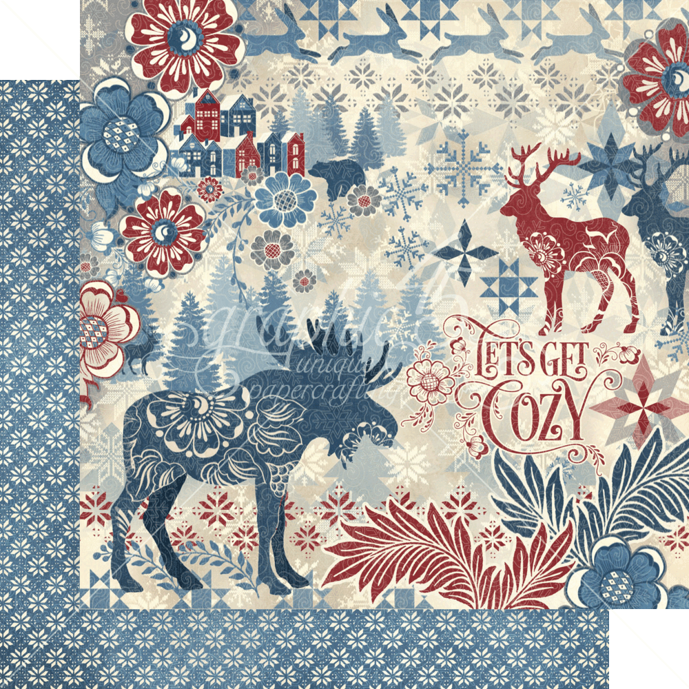 Graphic 45 Let's Get Cozy 12x12 Inch Collection Pack (4502511) (OUTLET)