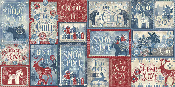 Graphic 45 Let's Get Cozy Journaling Cards (4502515) (OUTLET)