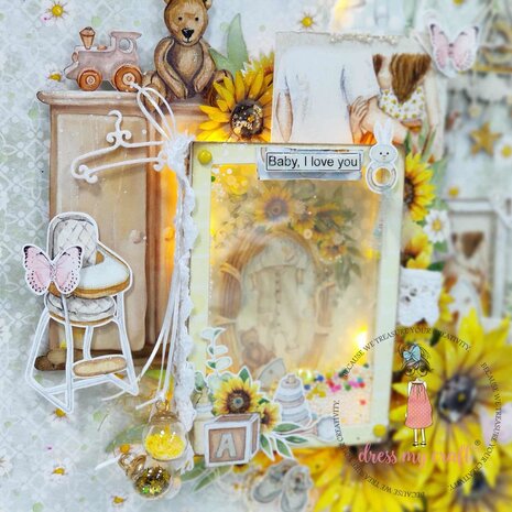 Dress My Craft Mom To Be 6x6 Inch Paper Pad (DMCP5809) (OUTLET)