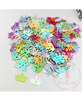 Dress My Craft Shaker Slices Sparkling Crown 8g (DMCS4724) (OUTLET) Dress My Craft Shaker Slices Sparkling Crown 8g (DMCS4724) (OUTLET)