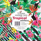 Decorer Tropical Madness 8x8 Inch Paper Pack (DECOR-B37-435) (OUTLET)