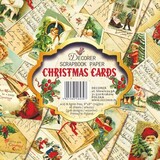 Decorer Christmas Cards 8x8 Inch Paper Pack (DECOR-B41-439) (OUTLET)