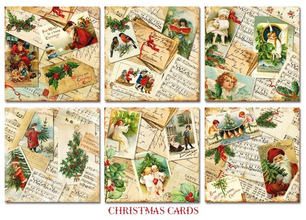 Decorer Christmas Cards 8x8 Inch Paper Pack (DECOR-B41-439) (OUTLET) Decorer Christmas Cards 8x8 Inch Paper Pack (DECOR-B41-439) (OUTLET)