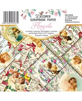 Decorer Angels 6x6 Inch Paper Pack (DECOR-C34-237) (OUTLET)