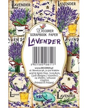 Decorer Lavender Mini Paper Pack (DECOR-M115) (OUTLET)