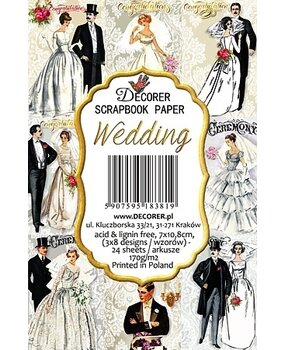 Decorer Wedding Mini Paper Pack (DECOR-M85) (OUTLET) Decorer Wedding Mini Paper Pack (DECOR-M85) (OUTLET)