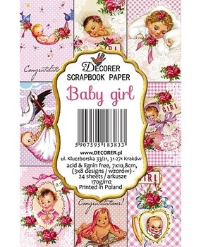 Decorer Baby girl Mini Paper Pack (DECOR-M87) (OUTLET) Decorer Baby girl Mini Paper Pack (DECOR-M87) (OUTLET)