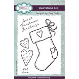 Creative Expressions Sam Poole Clear Stamp A6 Sweet Stocking (CEC1004) (OUTLET)