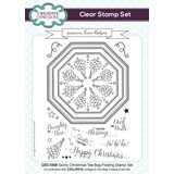 Creative Expressions Jamie Rodgers Clear Stamp A5 Tea Bag Folding Swirly Christmas (CEC1008) (OUTLET)