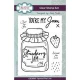 Creative Expressions Sam Poole Clear Stamp A6 Spread The Love (CEC1016) (OUTLET)