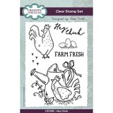 Creative Expressions Sam Poole Clear Stamp A6 Hey Chick (CEC991) (OUTLET)
