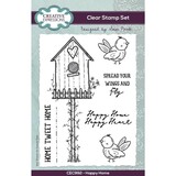 Creative Expressions Sam Poole Clear Stamp A6 Happy Home (CEC992) (OUTLET)