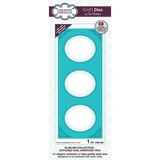 Creative Expressions Sue Wilson Craft Die Slimline Collection Aperture Trio Stitched Oval (CED1258) (OUTLET)