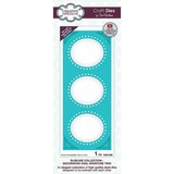Creative Expressions Sue Wilson Craft Die Slimline Collection Aperture Trio Decorative Oval (CED1259) (OUTLET)