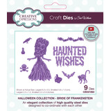 Creative Expressions Sue Wilson Craft Die Halloween Bride of Frankie (CED21064) (OUTLET)