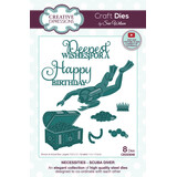 Creative Expressions Sue Wilson Craft Die Necessities Scuba Diver (CED23048) (OUTLET)