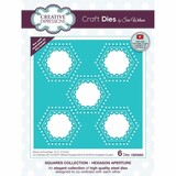 Creative Expressions Sue Wilson Craft Die Squares Collection Hexagon Aperture (CED2503) (OUTLET)
