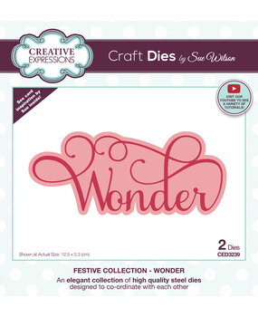 Creative Expressions Sue Wilson Craft Die Festive Wonder (CED3239) (OUTLET) Creative Expressions Sue Wilson Craft Die Festive Wonder (CED3239) (OUTLET)