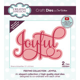 Creative Expressions Sue Wilson Craft Die Festive Joyful (CED3241) (OUTLET)