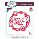 Creative Expressions Sue Wilson Craft Die Festive Blustery Frame (CED3250) (OUTLET)