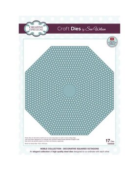 Creative Expressions Sue Wilson Craft Die Noble Collection Decorative Squared Octagons (CED5535) (OUTLET)