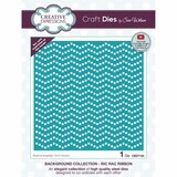 Creative Expressions Sue Wilson Craft Die Background Collection Ric Rac Ribbon (CED7134) (OUTLET)