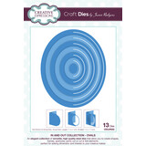 Creative Expressions Jamie Rodgers Craft Die In and Out Collection Ovals (CEDJR022) (OUTLET)