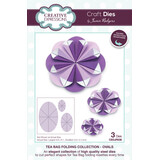 Creative Expressions Jamie Rodgers Craft Die Tea Bag Folding Ovals (CEDJR036) (OUTLET)