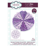 Creative Expressions Jamie Rodgers Craft Die Tea Bag Folding Jewelled Doily (CEDJR040) (OUTLET)