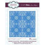 Creative Expressions Jamie Rodgers Craft Die Pierced Collection Circles Mandala Background (CEDJR071) (OUTLET)