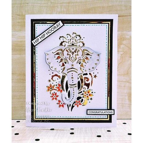 Creative Expressions Paper Cuts Exotic Elephant Craft Die (CEDPC1197) (OUTLET) Creative Expressions Paper Cuts Exotic Elephant Craft Die (CEDPC1197) (OUTLET)