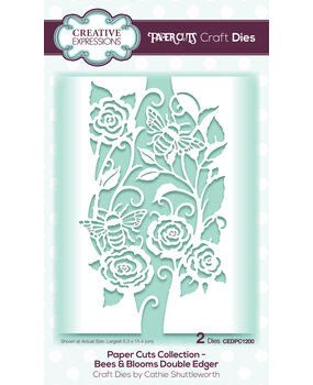 Creative Expressions Paper Cuts Bees & Blooms Double Edger (CEDPC1200) (OUTLET) Creative Expressions Paper Cuts Bees & Blooms Double Edger (CEDPC1200) (OUTLET)